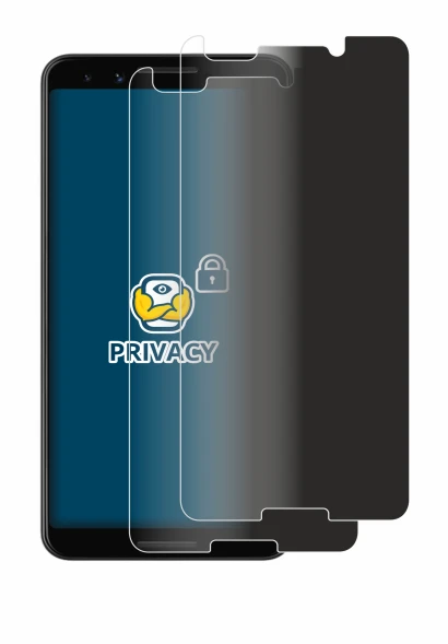 Imagen del dispositivo Google Pixel 3 con una amplia variedad de protectores de pantalla.