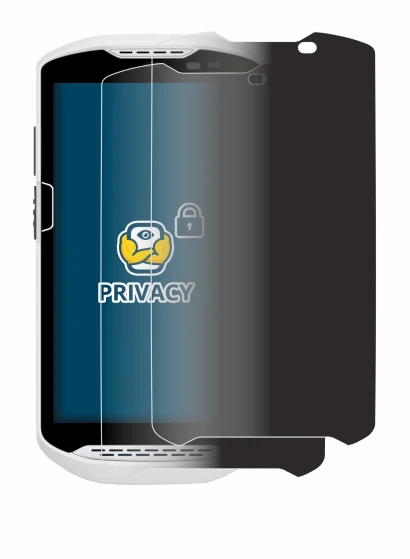 Imagen del dispositivo Zebra TC57 con una amplia variedad de protectores de pantalla.