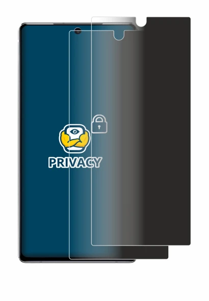 Imagen del dispositivo Samsung Galaxy Note 20 5G con una amplia variedad de protectores de pantalla.