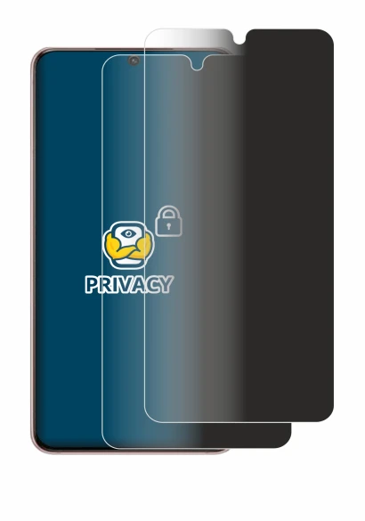 Imagen del dispositivo Samsung Galaxy S21 5G con una amplia variedad de protectores de pantalla.