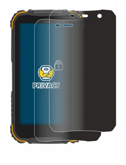 Imagen del dispositivo Doogee S35 con una amplia variedad de protectores de pantalla.