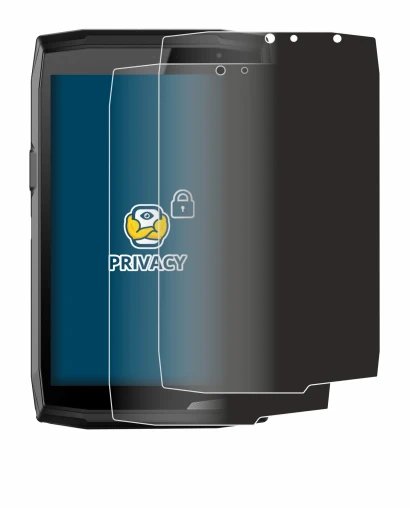 Imagen del dispositivo Crosscall Core T5 con una amplia variedad de protectores de pantalla.