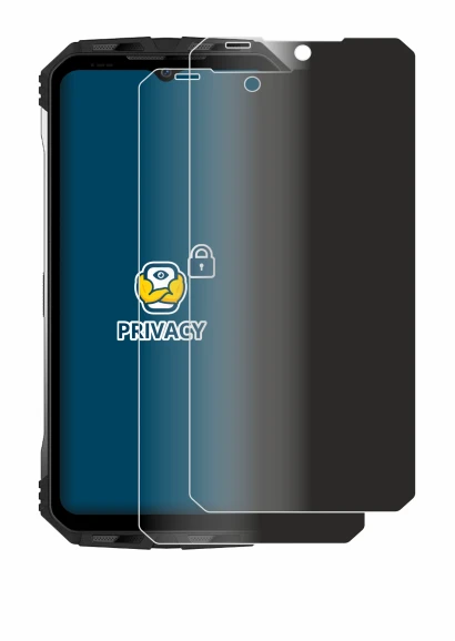 Imagen del dispositivo Doogee S100 con una amplia variedad de protectores de pantalla.