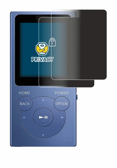 Imagen del dispositivo Sony Walkman NW-E394 con una amplia variedad de protectores de pantalla.