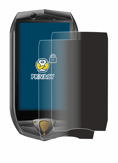 Imagen del dispositivo Oukitel K16 con una amplia variedad de protectores de pantalla.
