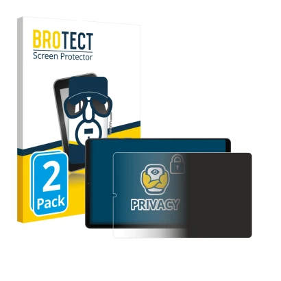 Parte frontal de un envase de producto con el logotipo de la marca BROTECT. Al lado se muestra el dispositivo Lenovo Legion Y7