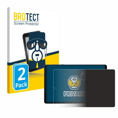 Parte frontal de un envase de producto con el logotipo de la marca BROTECT. Al lado se muestra el dispositivo Lenovo Legion Y7