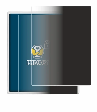 Imagen del dispositivo Boox Go Color 7 White Edition con una amplia variedad de protectores de pantalla.
