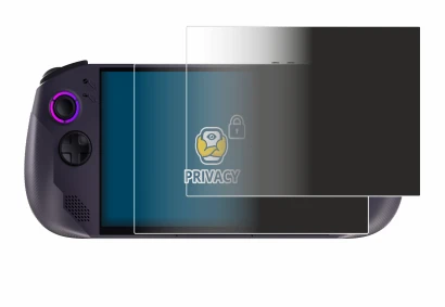 Imagen del dispositivo Lenovo Legion Go S con una amplia variedad de protectores de pantalla.