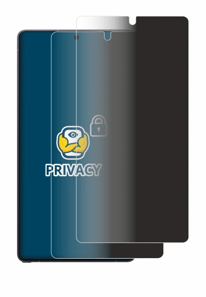 Imagen del dispositivo Samsung Galaxy S25 Ultra con una amplia variedad de protectores de pantalla.