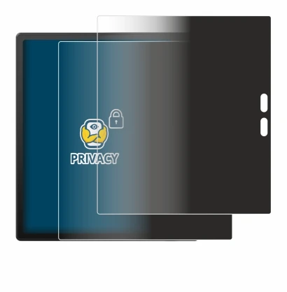 Imagen del dispositivo Boox Go 7 con una amplia variedad de protectores de pantalla.