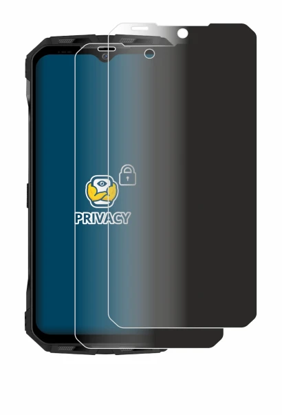 Imagen del dispositivo Doogee V Max S con una amplia variedad de protectores de pantalla.