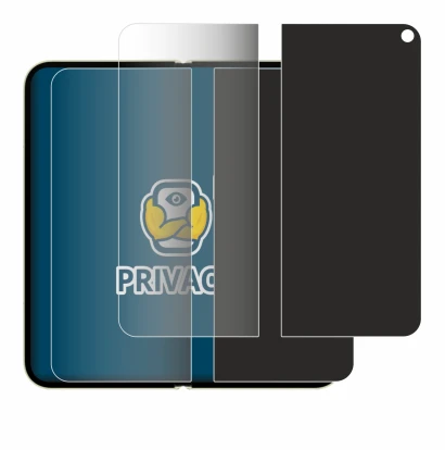 Imagen del dispositivo Google Pixel 10 Pro Fold (Pantalla interior) con una amplia variedad de protectores de pantalla.