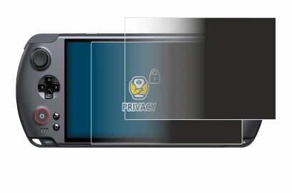 Imagen del dispositivo GPD Win 5 con una amplia variedad de protectores de pantalla.