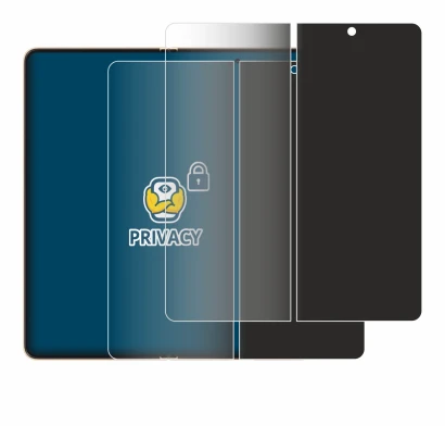 Imagen del dispositivo Honor Magic V6 (Pantalla interior) con una amplia variedad de protectores de pantalla.