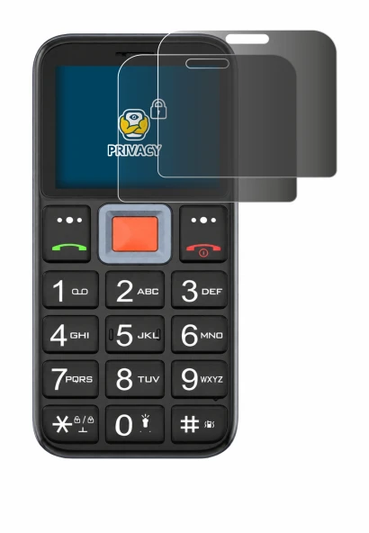 Imagen del dispositivo Easyfone Prime A5 con una amplia variedad de protectores de pantalla.