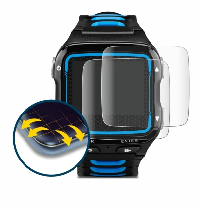 Imagen del dispositivo Garmin Forerunner 920XT con una amplia variedad de protectores de pantalla.