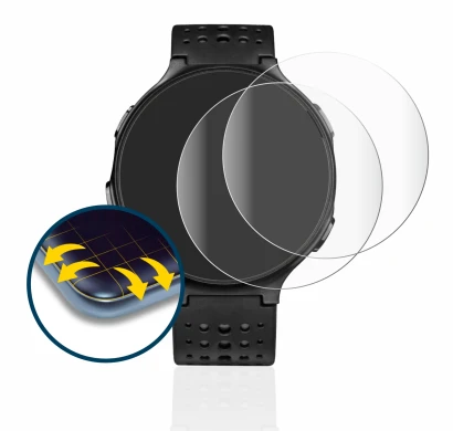 Imagen del dispositivo Garmin Forerunner 235 con una amplia variedad de protectores de pantalla.