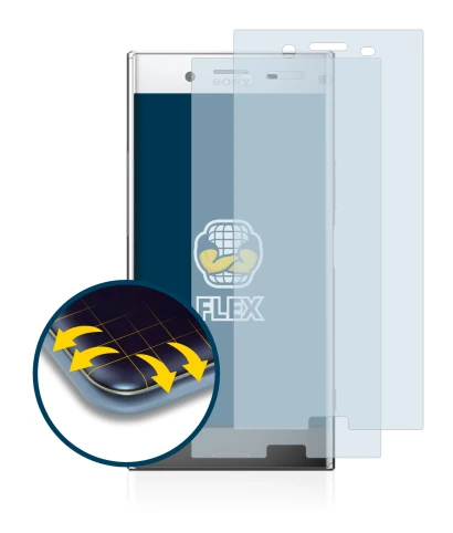 Imagen del dispositivo Sony Xperia XZ Premium con una amplia variedad de protectores de pantalla.