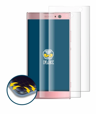 Imagen del dispositivo Sony Xperia XA2 con una amplia variedad de protectores de pantalla.