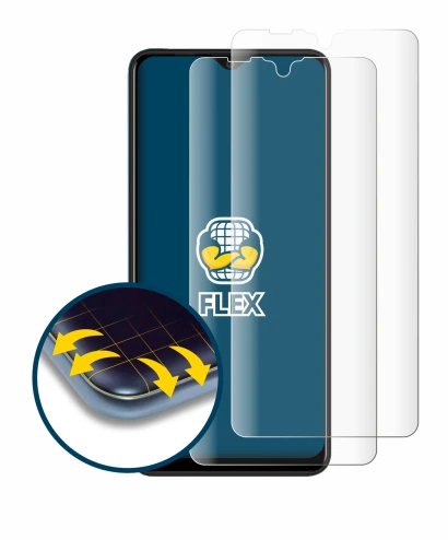 Imagen del dispositivo Blackview A80 Pro con una amplia variedad de protectores de pantalla.