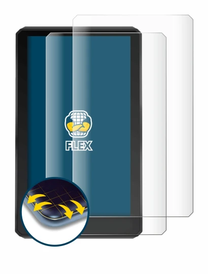 Imagen del dispositivo Garmin zumo XT con una amplia variedad de protectores de pantalla.