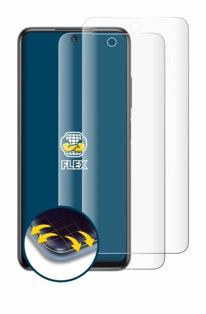 Imagen del dispositivo Xiaomi Redmi Note 10 5G con una amplia variedad de protectores de pantalla.