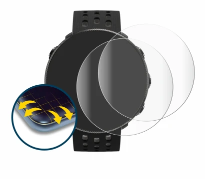 Imagen del dispositivo Polar Vantage M2 con una amplia variedad de protectores de pantalla.