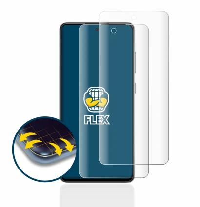 Imagen del dispositivo Samsung Galaxy A52s 5G con una amplia variedad de protectores de pantalla.