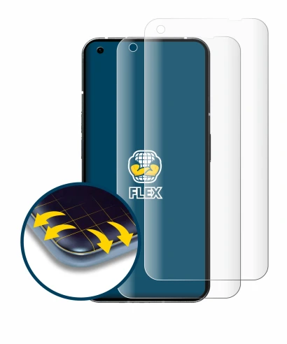 Imagen del dispositivo Nothing Phone (1) con una amplia variedad de protectores de pantalla.