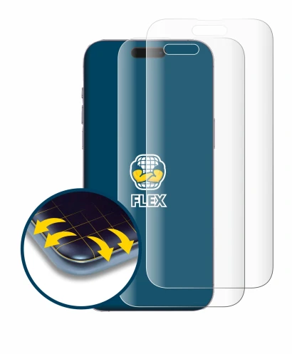 Imagen del dispositivo Apple iPhone 14 Pro Max con una amplia variedad de protectores de pantalla.