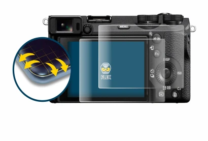 Imagen del dispositivo Sony Alpha 6700 con una amplia variedad de protectores de pantalla.