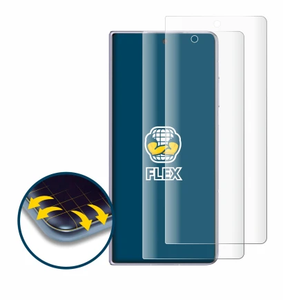 Imagen del dispositivo Honor Magic V2 con una amplia variedad de protectores de pantalla.