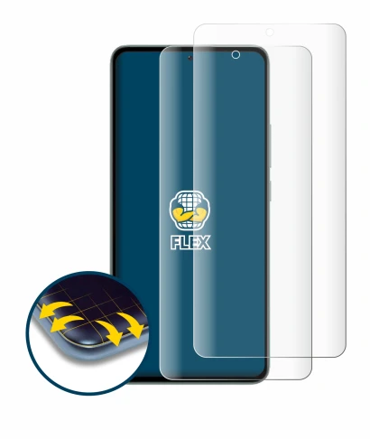 Imagen del dispositivo Xiaomi 13T Pro con una amplia variedad de protectores de pantalla.