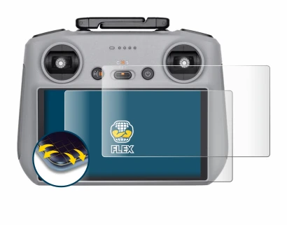 Imagen del dispositivo DJI RC 2 con una amplia variedad de protectores de pantalla.