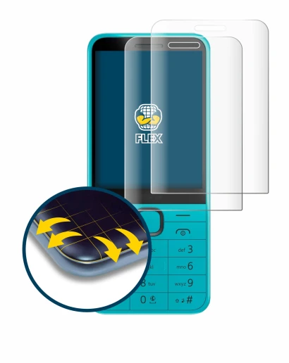 Imagen del dispositivo Nokia 235 4G (2024) con una amplia variedad de protectores de pantalla.