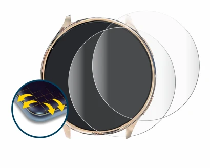 Imagen del dispositivo Sanorum Smartwatch 1.39" para Mujer con una amplia variedad de protectores de pantalla.