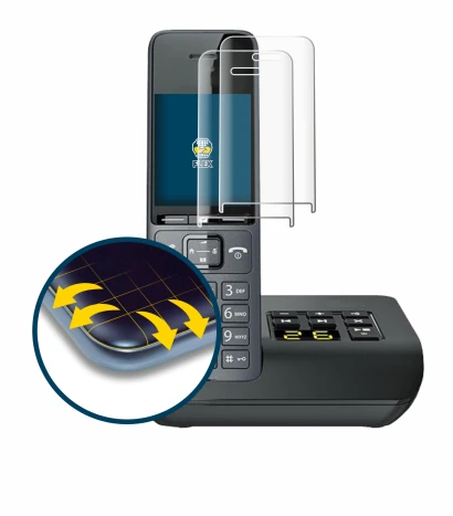 Imagen del dispositivo Gigaset COMFORT 520A con una amplia variedad de protectores de pantalla.