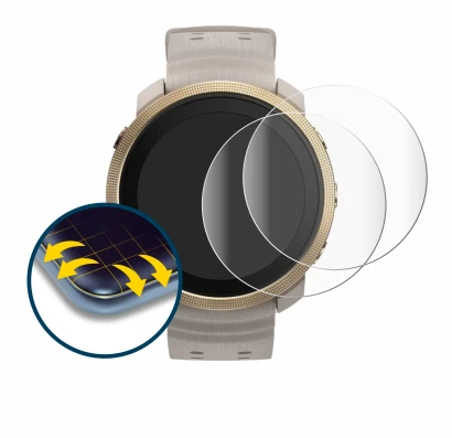 Imagen del dispositivo Polar Vantage M3 con una amplia variedad de protectores de pantalla.