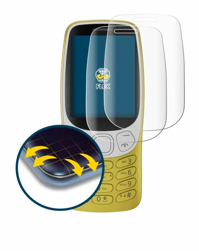 Imagen del dispositivo Nokia 3210 con una amplia variedad de protectores de pantalla.