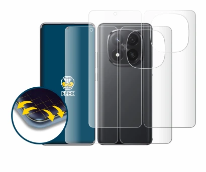 Imagen del dispositivo Xiaomi Redmi Note 14 Pro Plus (Frontal+Trasero) con una amplia variedad de protectores de pantalla.