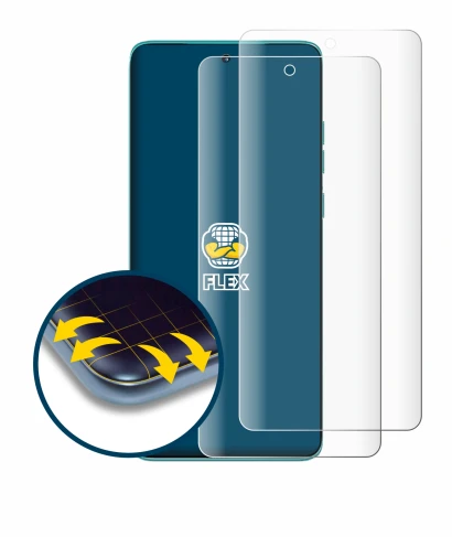 Imagen del dispositivo Motorola Edge 60 con una amplia variedad de protectores de pantalla.