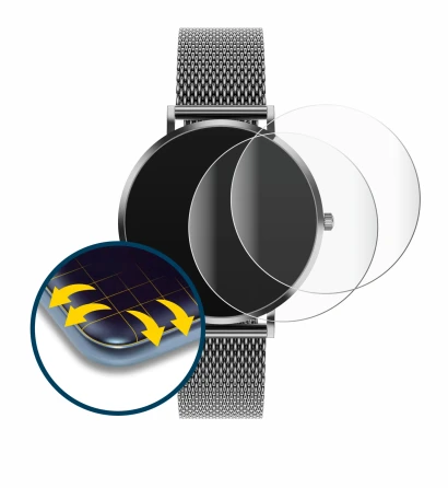 Imagen del dispositivo Pireware Amory 5 con una amplia variedad de protectores de pantalla.