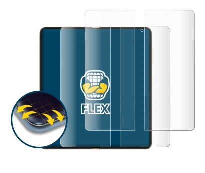 Imagen del dispositivo Honor Magic V5 (Pantalla interior) con una amplia variedad de protectores de pantalla.