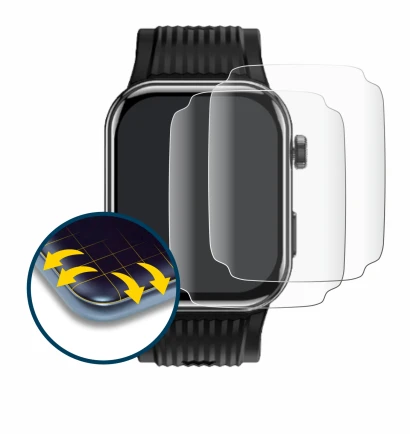 Imagen del dispositivo Rollme Kore D1 con una amplia variedad de protectores de pantalla.