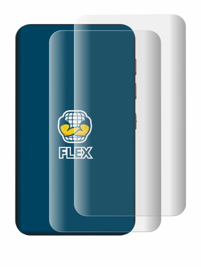 Imagen del dispositivo innioasis G3 con una amplia variedad de protectores de pantalla.