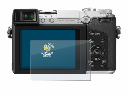 Imagen del dispositivo Panasonic Lumix DMC-GX7 con una amplia variedad de protectores de pantalla.