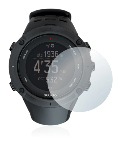 Imagen del dispositivo Suunto Ambit3 Peak Black con una amplia variedad de protectores de pantalla.