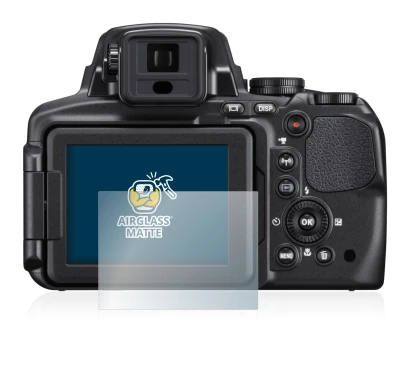 Imagen del dispositivo Nikon Coolpix P900 con una amplia variedad de protectores de pantalla.