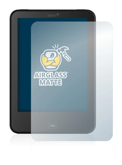 Imagen del dispositivo Tolino Vision 4 HD con una amplia variedad de protectores de pantalla.